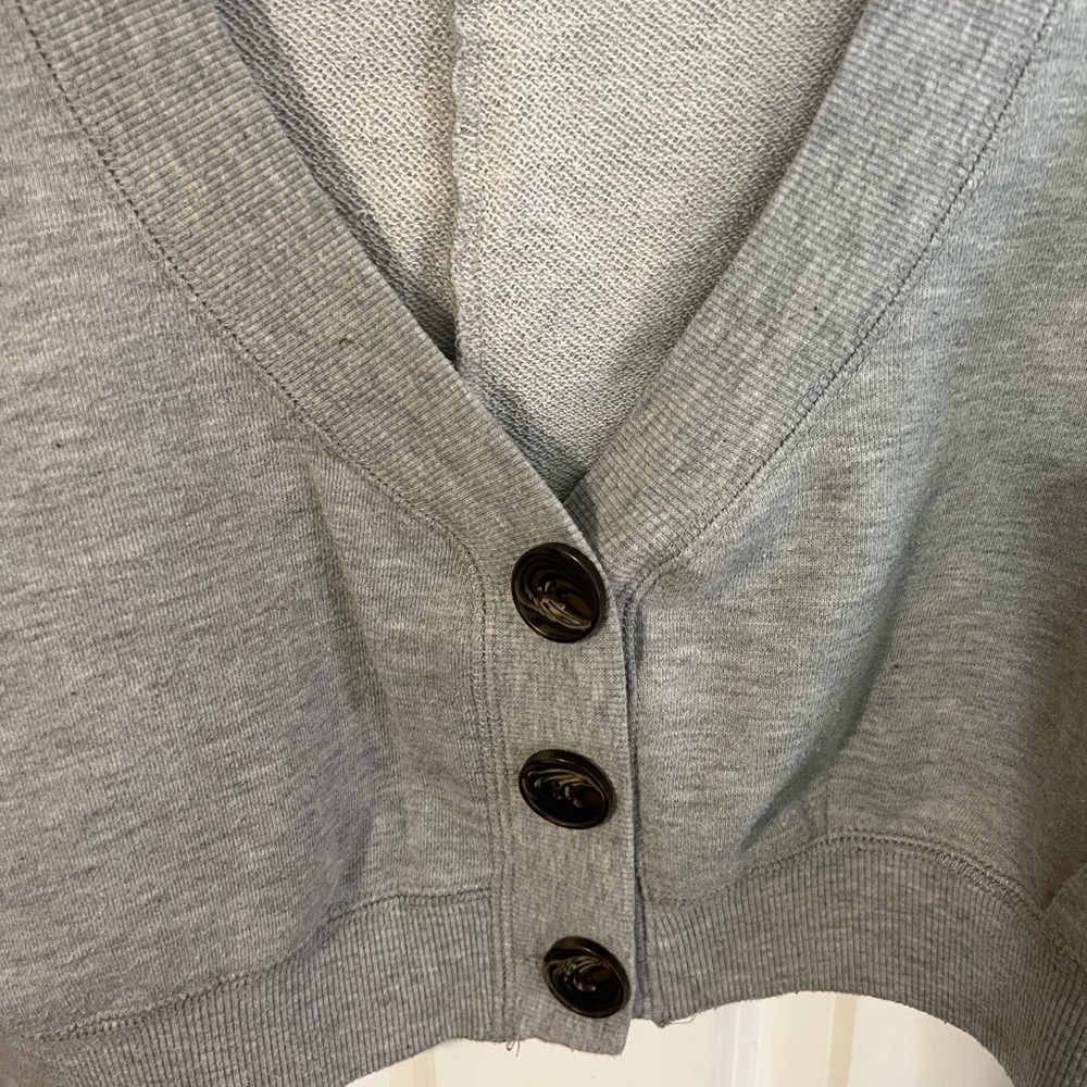 Crop Sweat Shirt by Mind Code